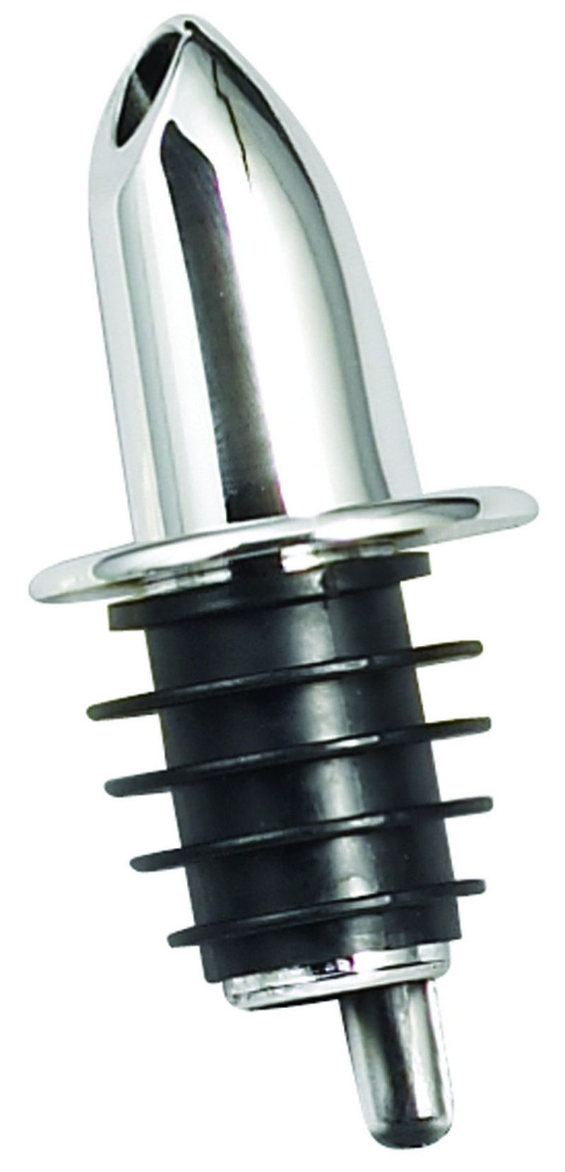 Winco, PP-NC, Liquor Pourer, Chrome, Plastic