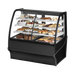 True Manufacturing, TDM-DZ-48-GE/GE-B-W, Display Case, Refrigerated/Non-Refrig