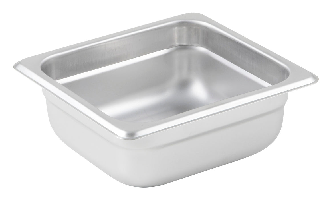Winco, SPJL-602, Steam Table Pan, Stainless Steel