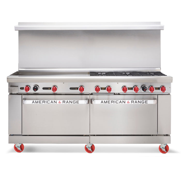 American Range, AR-12, Range, 72" Restaurant, Gas
