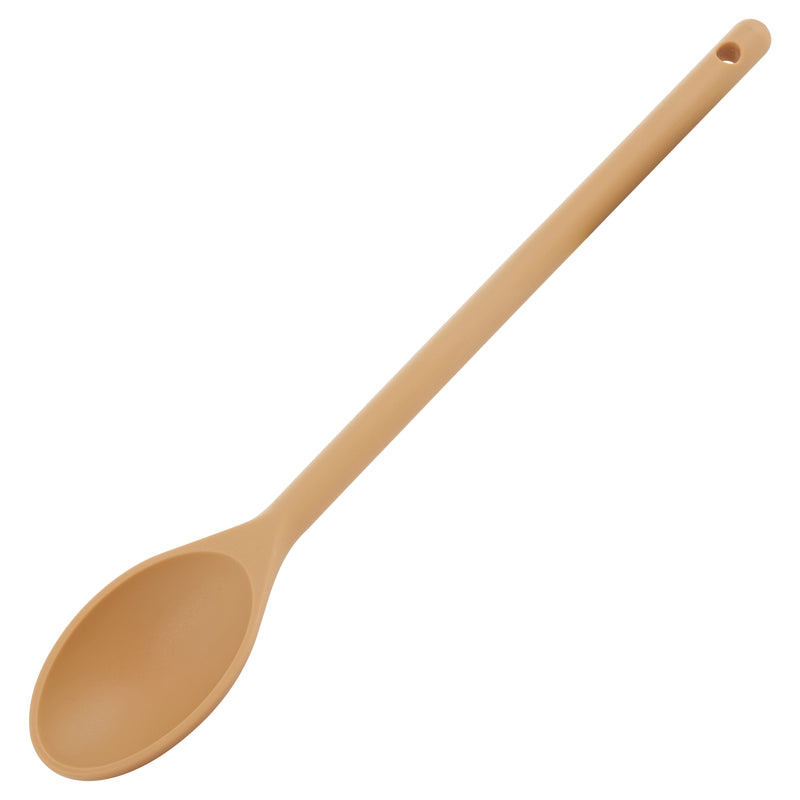 Winco, NS-15T, Serving Spoon, Solid, Tan, Nylon