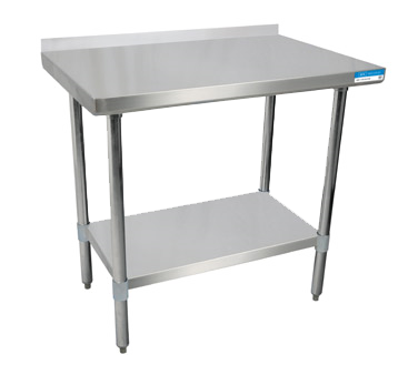 BK Resources, SVTR-3624, Work Table,  36" - 38", Stainless Steel Top