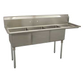 Serv-Ware, D3CWP1818R-18-V, Sink, (3) Three Compartment