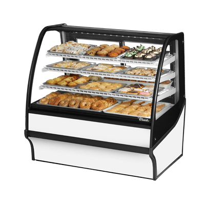 True Manufacturing, TDM-DC-48-GE/GE-S-W, Display Case, Non-Refrigerated Bakery
