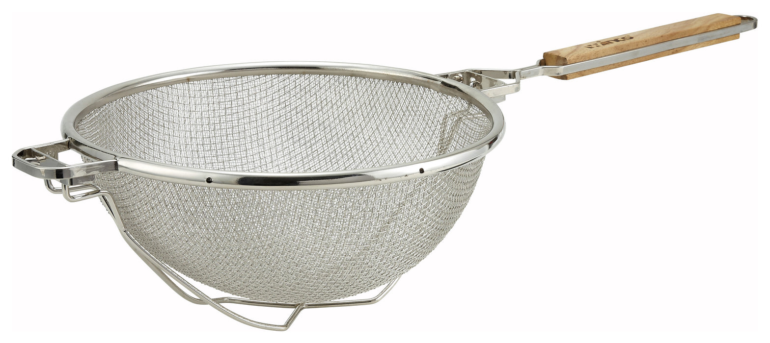 Winco, MST-10RB, Mesh Strainer