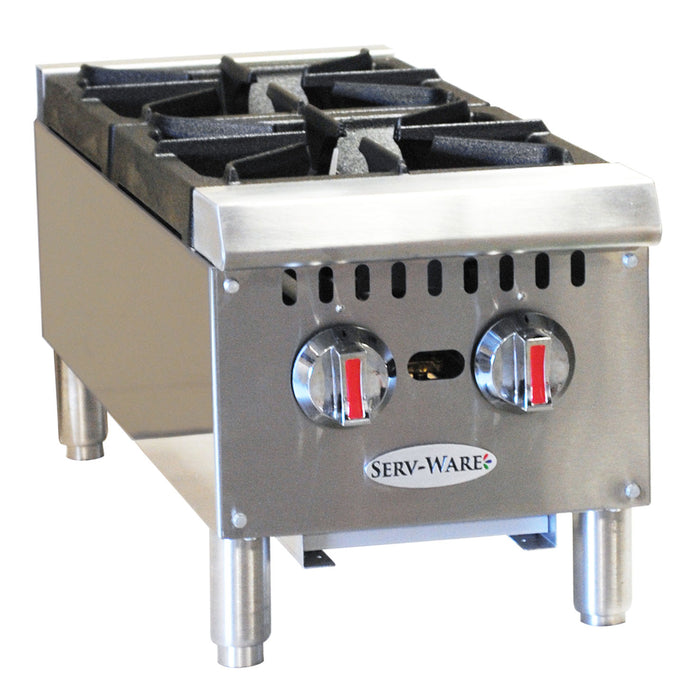 Serv-Ware, SHPS-12, Hotplate, Countertop, Gas
