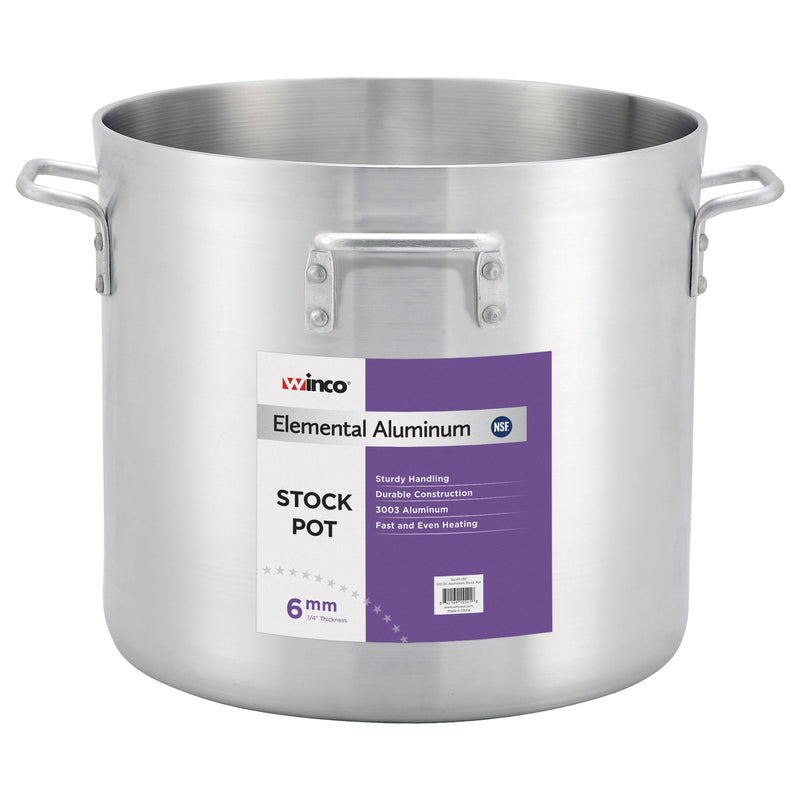 Winco, ALHP-120, Stock Pot, 120 Quart, Aluminum