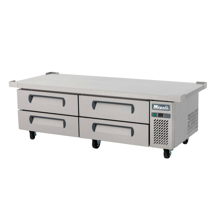 Migali, C-CB72-76-HC, Commercial Chef Base Refrigerator