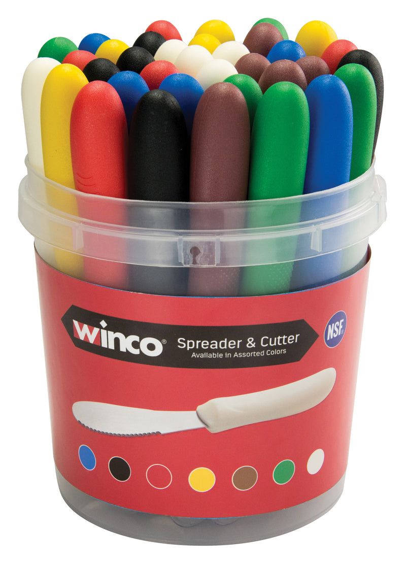 Winco, TWP-3135, Sandwich Spreader, Polypropylene, Stainless Steel
