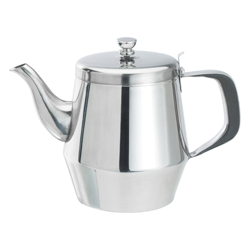 Winco, JB2932, Coffee Pot/Teapot, Metal, 32 Oz., With Handle