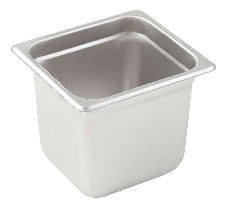 Winco, SPJL-606, Steam Table Pan, Stainless Steel