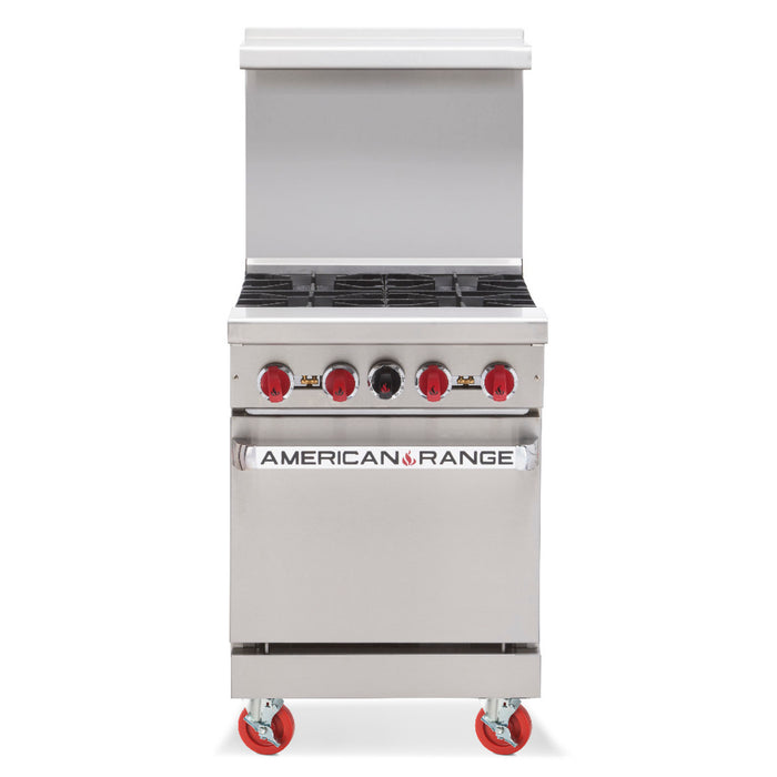 American Range, AR-12G-2B, Range, 24" Restaurant, Gas