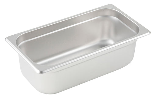 Winco, SPJL-304, Steam Table Pan, Stainless Steel