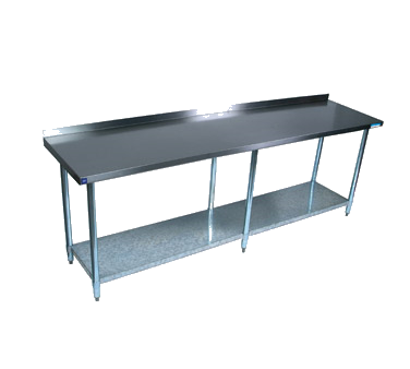 BK Resources, VTTR-1884, Work Table,  73" - 84", Stainless Steel Top