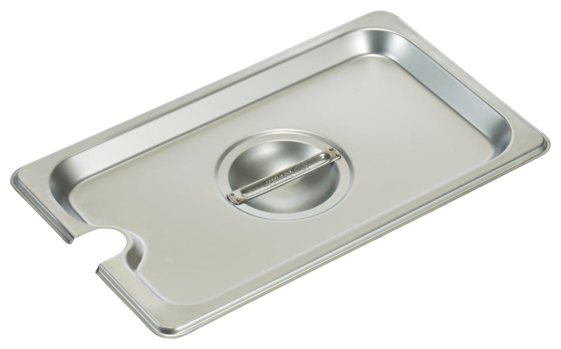 Winco, SPCQ, Steam Table Pan Cover, Stainless Steel