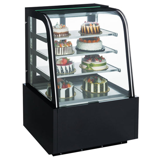 Dukers USA, DDM48R-CB, Curved Glass Bakery Case