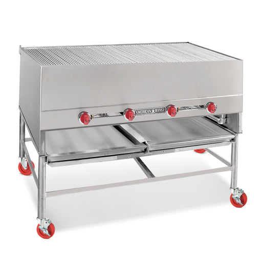 American Range, AHS-4827, Charbroiler, Gas, Floor Model