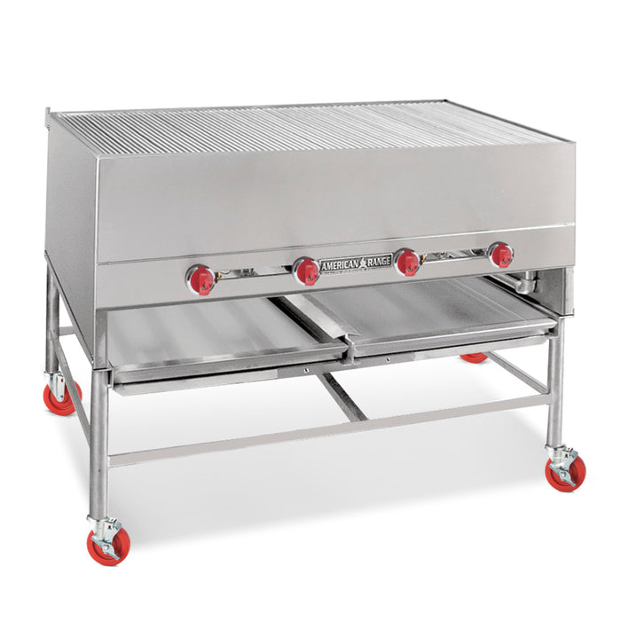 American Range, AHS-4827, Charbroiler, Gas, Floor Model