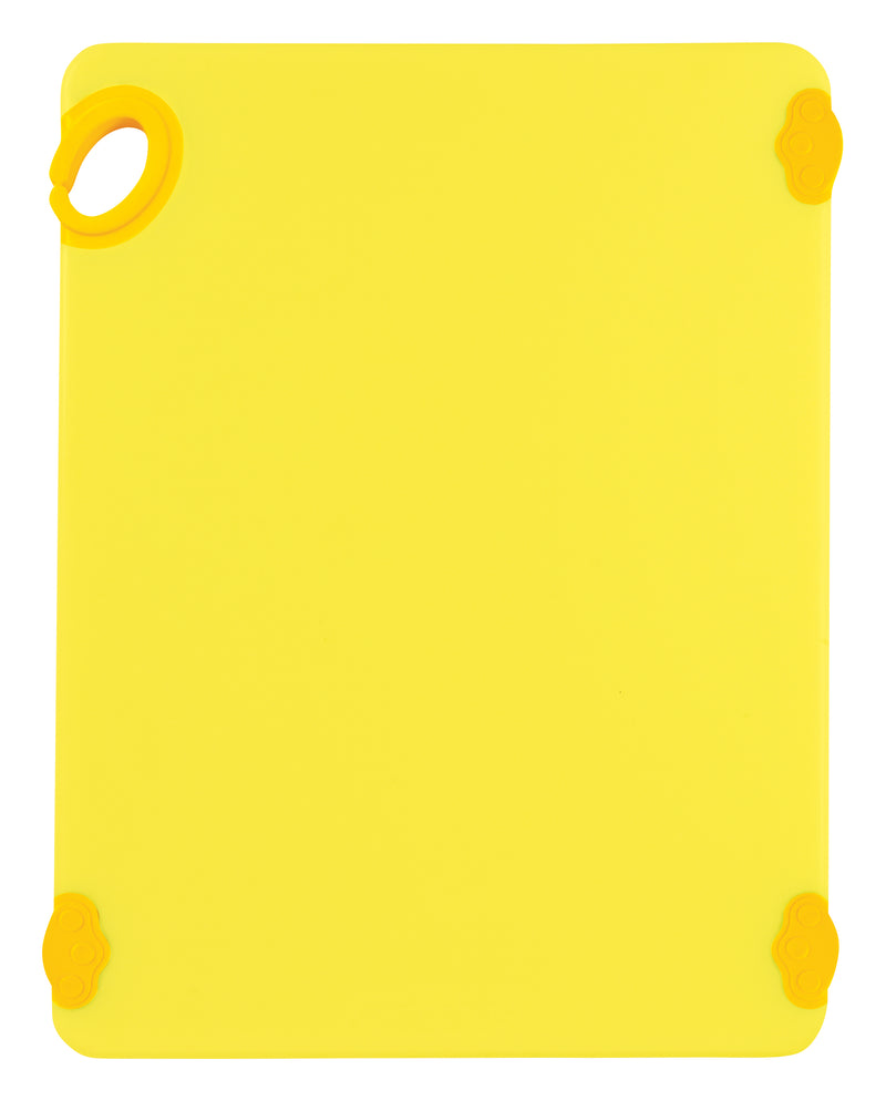 Winco, CBK-1520YL, Cutting Board, Plastic, Co-Polymer, Yellow, 20" L