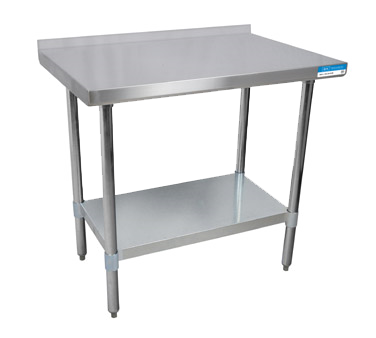 BK Resources, VTTR-2424, Work Table,  24" - 27", Stainless Steel Top