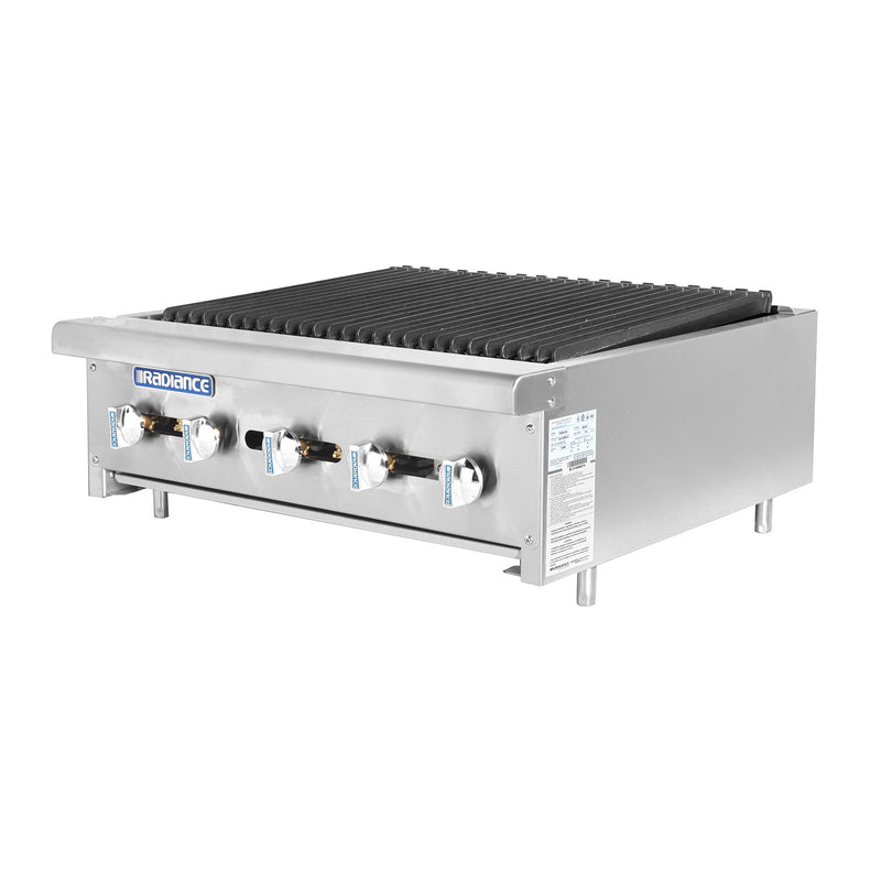 Turbo Air, TARB-30, Charbroiler, Gas, Countertop, Heat Resistant, 30" W