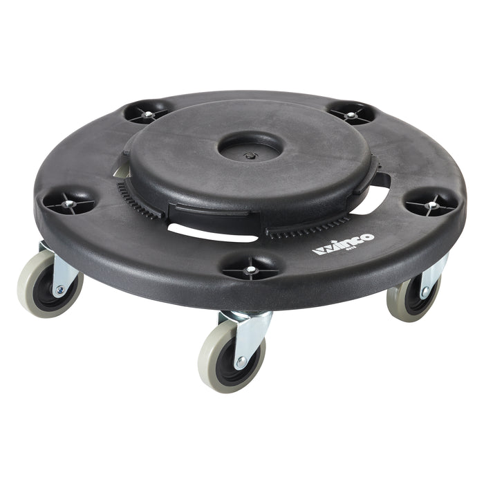 Winco, DLR-18, Trash Receptacle, Dolly