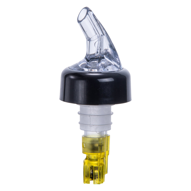 Winco, PPA-150, Liquor Pourer, 1-1/2 Oz, Black, Plastic