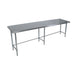 BK Resources, VTTR5OB-8424, Work Table,  84", Stainless Steel Top