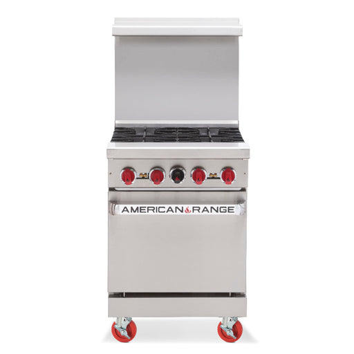 American Range, AR-4, Range, 24" Restaurant, Gas