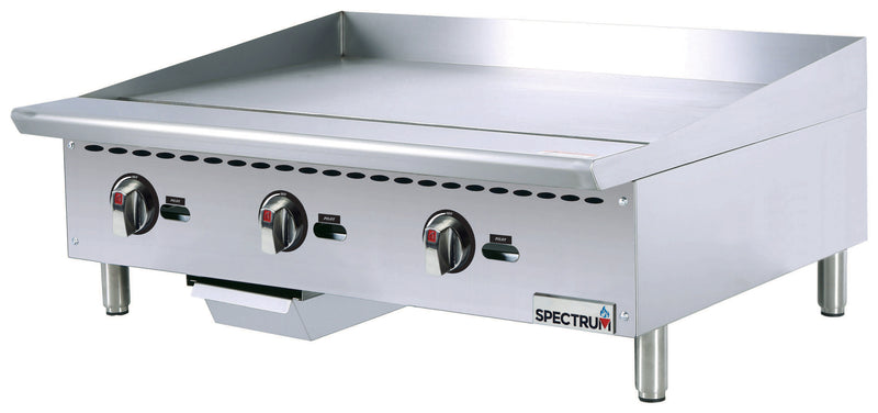 Winco, NGGD-36M, Griddle, Gas, Countertop
