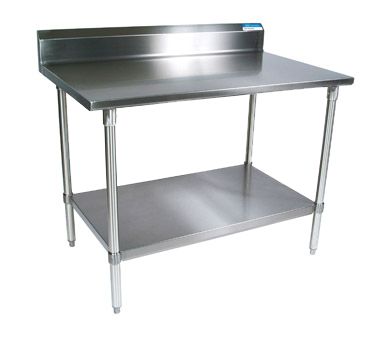 BK Resources, VTTR5-2424, Work Table,  24" - 27", Stainless Steel Top