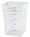 Winco, PCSC-22C, Square Food Storage Containers