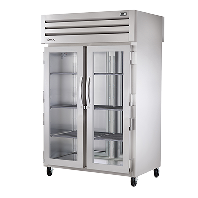True Manufacturing, STG2HPT-2G-2S, Heated Cabinet, Pass-Thru