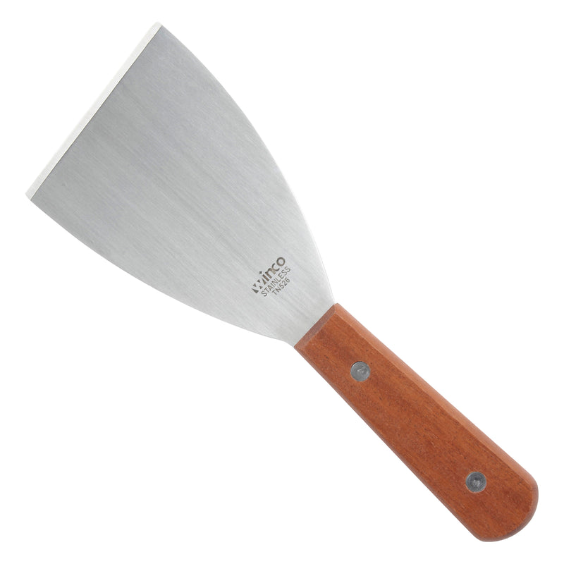 Winco, TN526, Grill Scraper, Stainless Steel