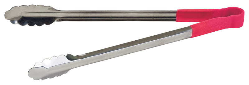 Winco, UTPH-16R, Tongs, Utility, 3.38" L, Polypropylene