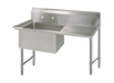 BK Resources, BKS6-1-18-14-18RS, Sink, (1) One Compartment