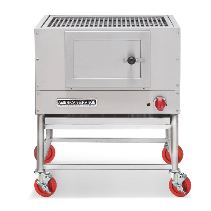 American Range, AMSQ-60, Charbroiler, Wood Burning
