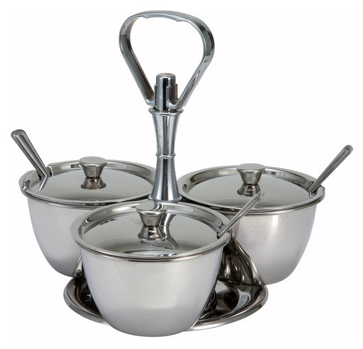 Winco, RS-3, Relish Dish, Metal