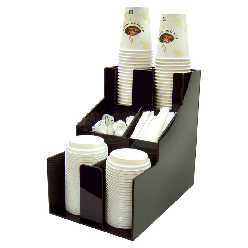 Winco, CLSO-2T, Cup & Lid Organizer, Stackable, Abs Plastic
