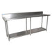 BK Resources, CVTR5-9630, Work Table,  85" - 96", Stainless Steel Top