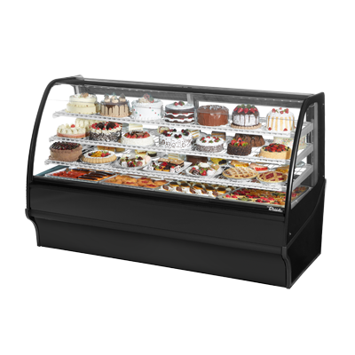 True Manufacturing, TDM-R-77-GE/GE-B-W, Display Case, Refrigerated Bakery