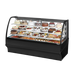 True Manufacturing, TDM-R-77-GE/GE-B-W, Display Case, Refrigerated Bakery, 115V, Glass Doors, Black