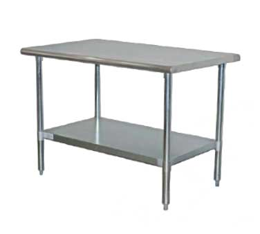 Serv-Ware, T3018CWP-3, Work Table,  12" - 21", Stainless Steel Top
