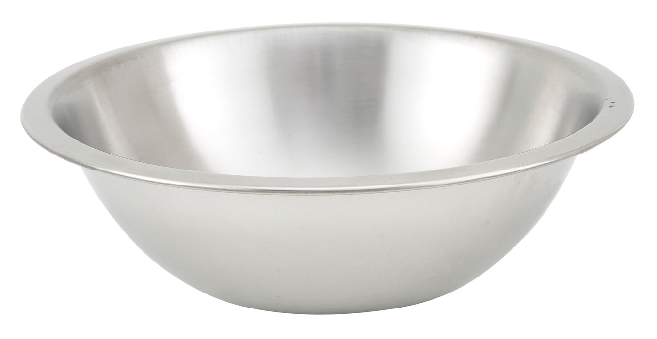 Winco, MXHV-150, Mixing Bowl, Metal, Round, Stainless Steel, 1.5 Quart