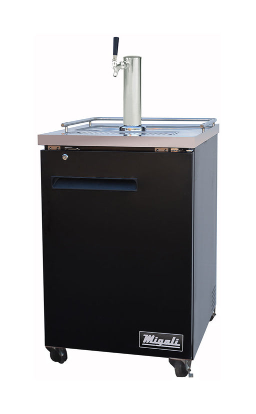 Migali, C-DD23-1-HC, Commercial Direct Draw Beer Dispenser Kegerator