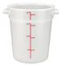 Winco, PPRC-4W, Round Food Storage Containers