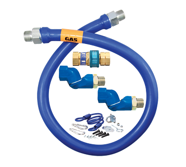Dormont Manufacturing, 16100BPQ2SR60PS, Gas Connector Hose Assembly