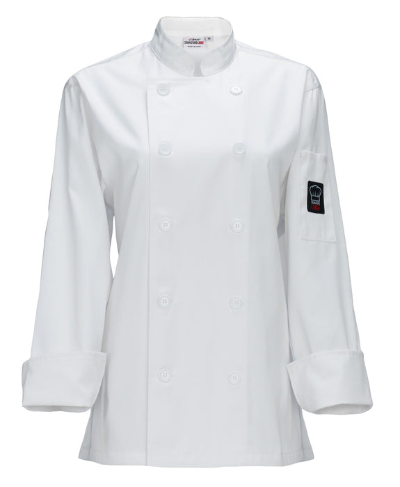 Winco, UNF-7WL, Chef's Coat
