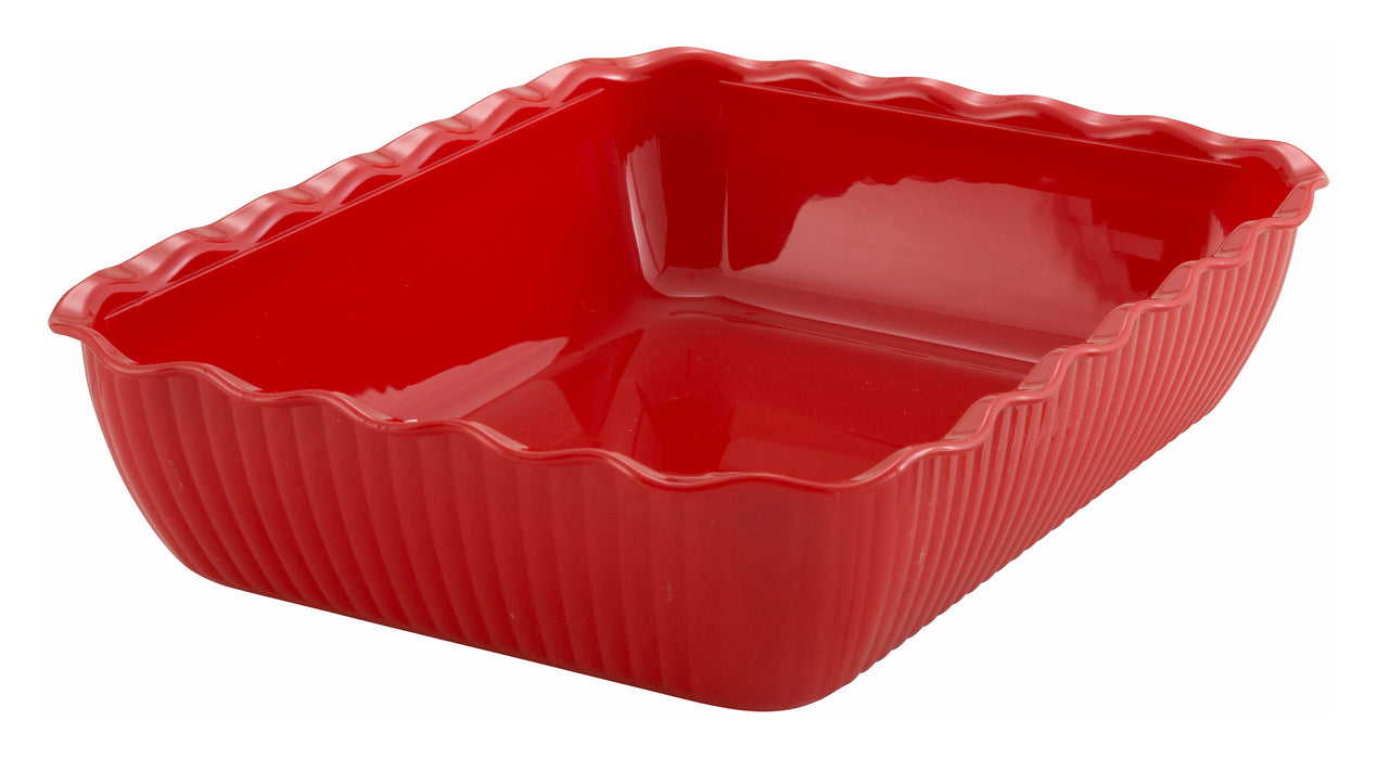 Winco, CRK-13R, Salad Crock, Plastic