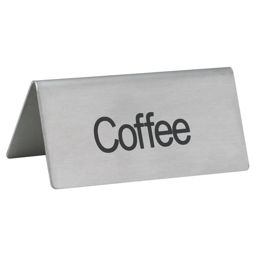Winco, SGN-103, Tabletop Sign, Tent / Card